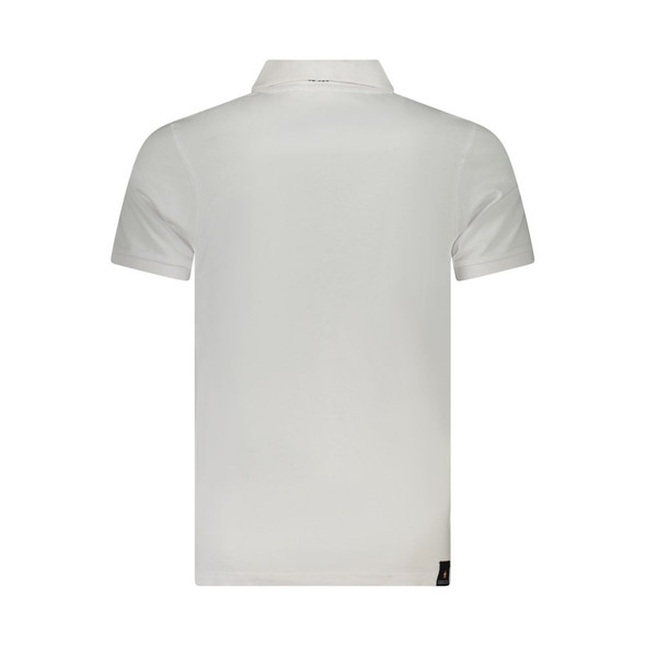 Accademia Militare White Cotton Polo Shirt AC-36557 Accademia Militare White Cotton Polo Shirt AC-36557
