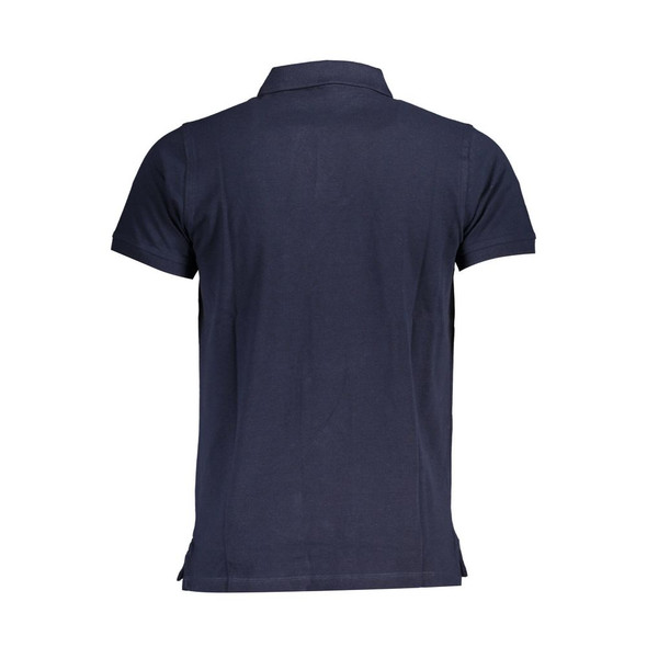 Norway 1963 Blue Cotton Men Polo Shirt NO-37829 Norway 1963 Blue Cotton Men Polo Shirt NO-37829
