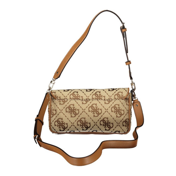 Guess Jeans Beige Polyester Women Handbag Guess Jeans Beige Polyester Women Handbag