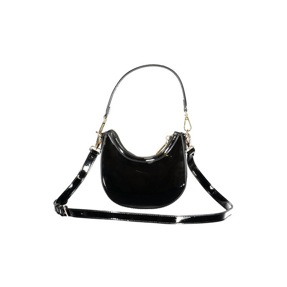 Mario Valentino Black Polyethylene Women Handbag VA-39171 Mario Valentino Black Polyethylene Women Handbag VA-39171