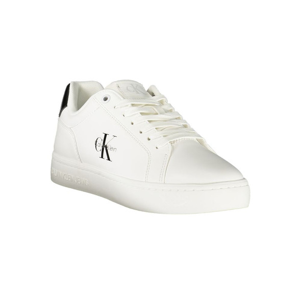 White Leather Women Sneaker CA-39384 White Leather Women Sneaker CA-39384