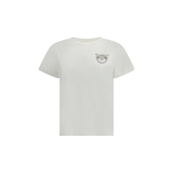 PINKO Eembroidered logo T-Shirt PI103320A2RNZ05BB PINKO Eembroidered logo T-Shirt PI103320A2RNZ05BB