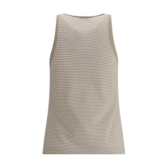 Brunello Cucinelli Striped Tank Top Brunello Cucinelli Striped Tank Top