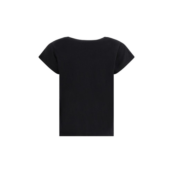 V-neck cotton T-Shirt JAWUC3182BLKBB V-neck cotton T-Shirt JAWUC3182BLKBB