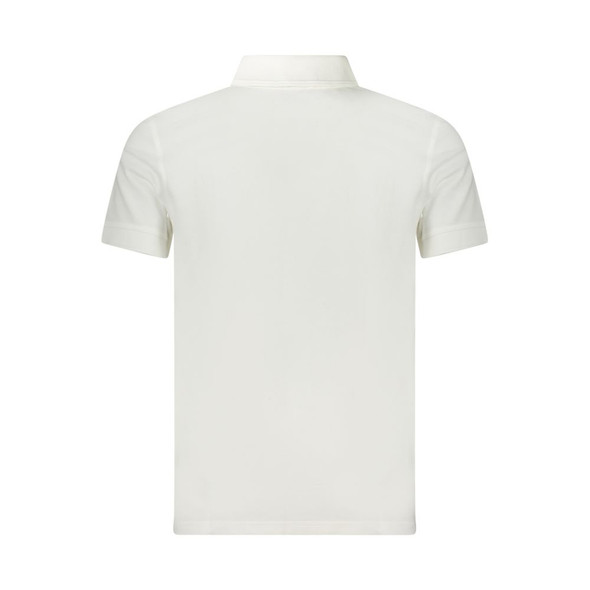 Hugo Boss White Cotton Polo Shirt BO-39009 Hugo Boss White Cotton Polo Shirt BO-39009