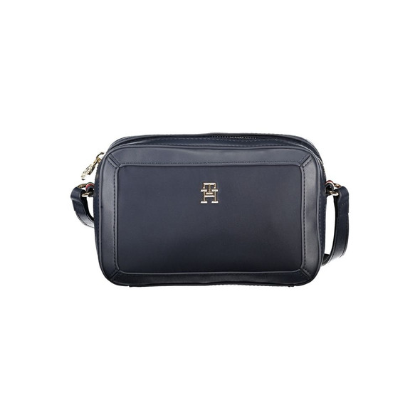 Tommy Hilfiger Blue Polyester Handbag TO-26068 Tommy Hilfiger Blue Polyester Handbag TO-26068