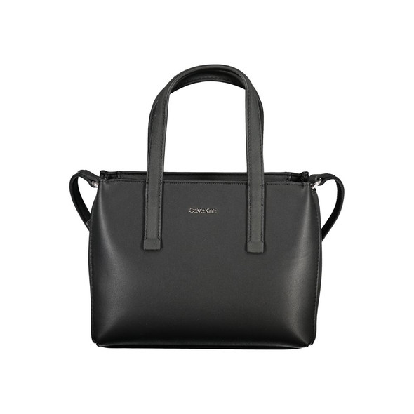 Black Polyester Handbag CA-30754 Black Polyester Handbag CA-30754