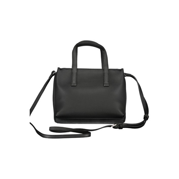 Black Polyester Handbag CA-30754 Black Polyester Handbag CA-30754