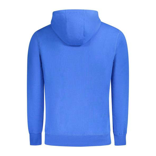 North Sails Blue Cotton Men Sweater NO-33773 North Sails Blue Cotton Men Sweater NO-33773