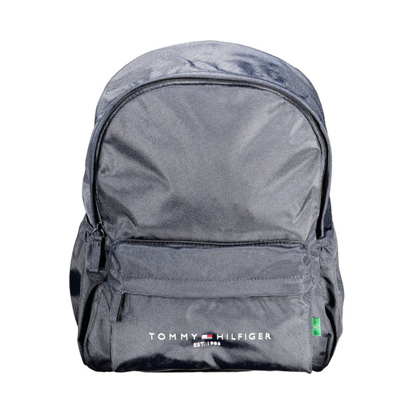 Tommy Hilfiger Blue Polyester Men Backpack TO-37768 Tommy Hilfiger Blue Polyester Men Backpack TO-37768