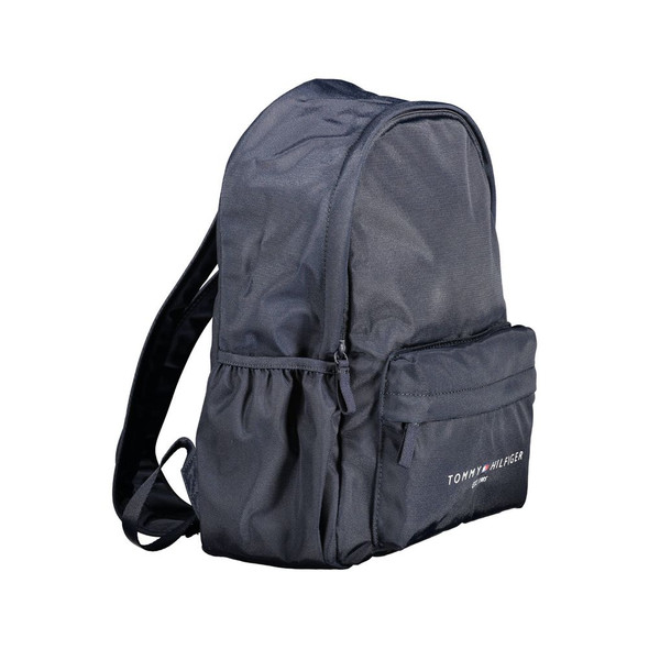 Tommy Hilfiger Blue Polyester Men Backpack TO-37768 Tommy Hilfiger Blue Polyester Men Backpack TO-37768