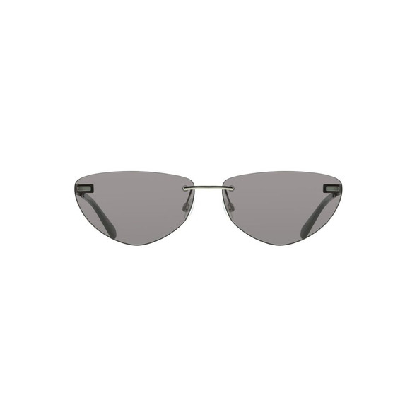 Calvin Klein Black Metal Women Sunglass CA-38328 Calvin Klein Black Metal Women Sunglass CA-38328