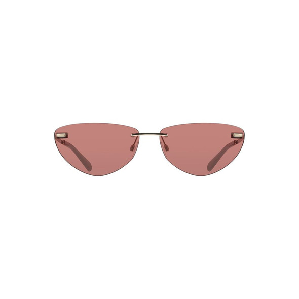 Calvin Klein Pink Metal Women Sunglass Calvin Klein Pink Metal Women Sunglass