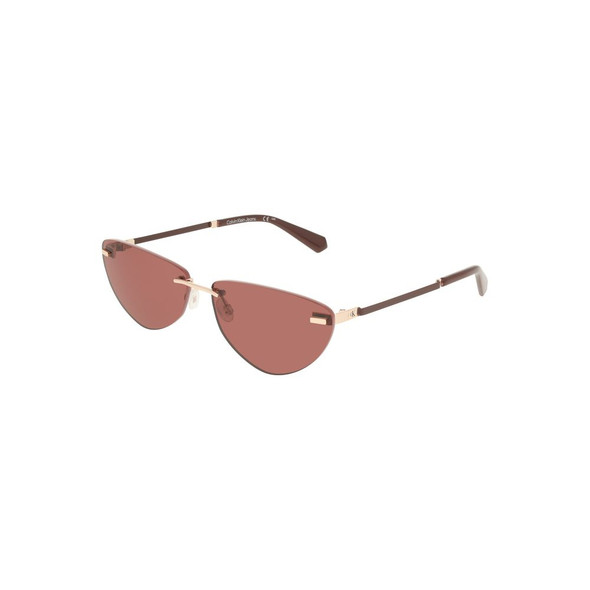 Calvin Klein Pink Metal Women Sunglass Calvin Klein Pink Metal Women Sunglass