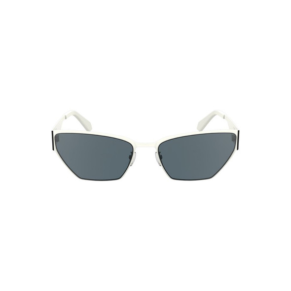 Calvin Klein White Metal Women Sunglass Calvin Klein White Metal Women Sunglass