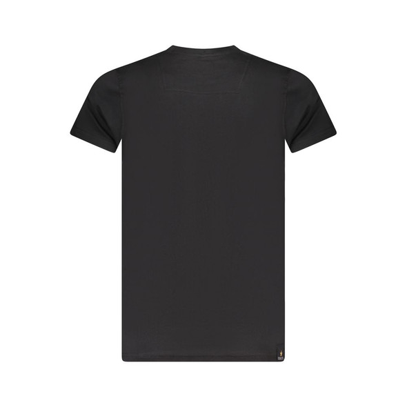 Accademia Militare Black Cotton T-Shirt AC-36547 Accademia Militare Black Cotton T-Shirt AC-36547