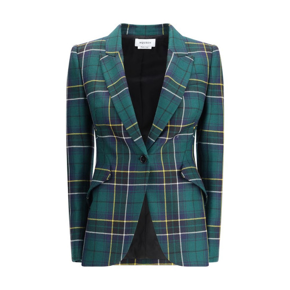 Check patterned Blazer Check patterned Blazer