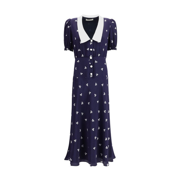 Alessandra Rich Bow patterned Dress Alessandra Rich Bow patterned Dress
