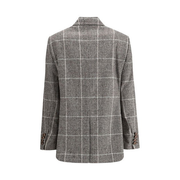 Brunello Cucinelli Alpaca and wool Prince de Galles Blazer Brunello Cucinelli Alpaca and wool Prince de Galles Blazer