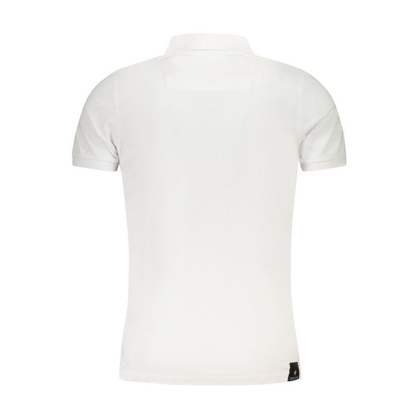 Accademia Militare White Cotton Polo Shirt AC-36548 Accademia Militare White Cotton Polo Shirt AC-36548