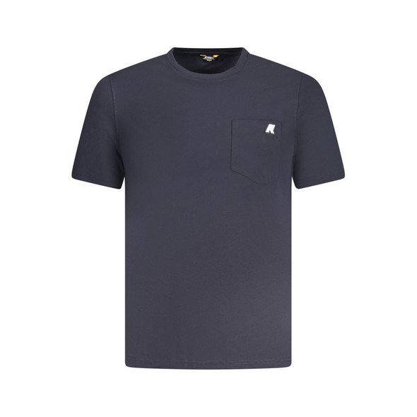 K-WAY Blue Cotton T-Shirt KW-38379 K-WAY Blue Cotton T-Shirt KW-38379