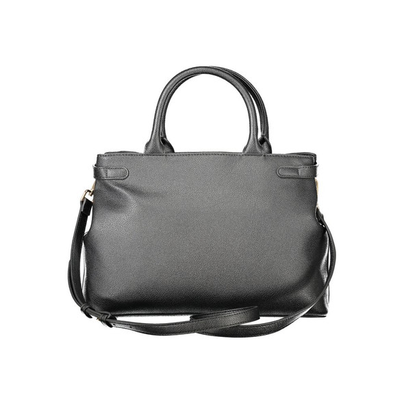 Black Polyethylene Women Handbag TW-39369 Black Polyethylene Women Handbag TW-39369