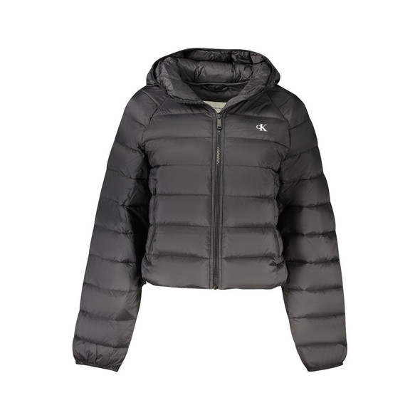 Calvin Klein Black Nylon Women Jacket Calvin Klein Black Nylon Women Jacket