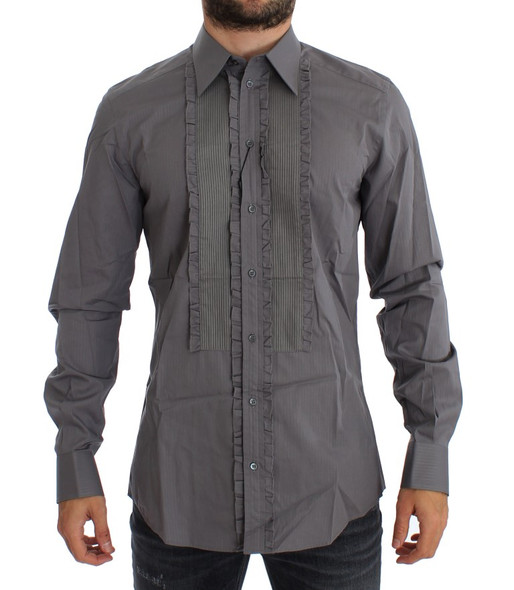 Dolce & Gabbana Purple Torero GOLD Slim Fit Dress Shirt Dolce & Gabbana Purple Torero GOLD Slim Fit Dress Shirt