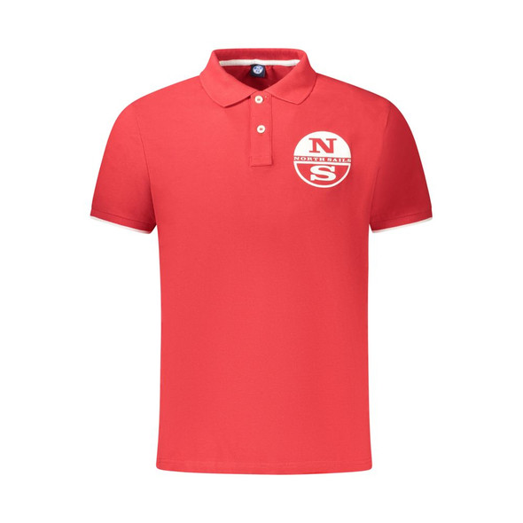 Red Cotton Men Polo Shirt NO-34368 Red Cotton Men Polo Shirt NO-34368