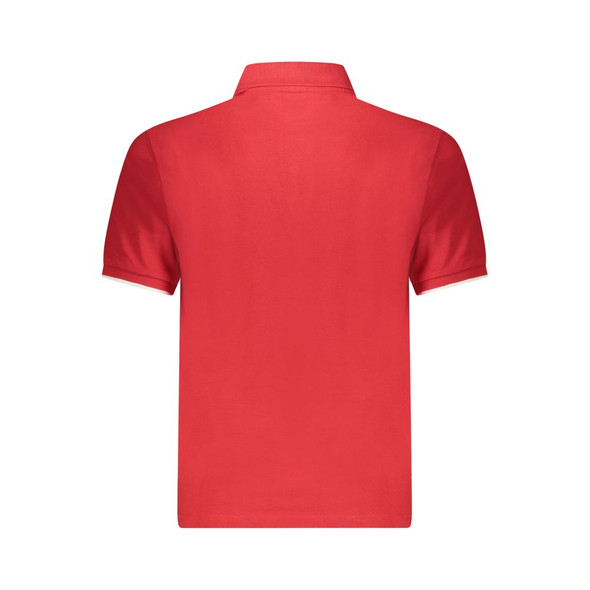 Red Cotton Men Polo Shirt NO-34368 Red Cotton Men Polo Shirt NO-34368