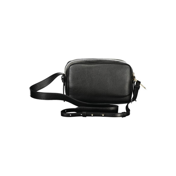 Black Leather Handbag CO-35345 Black Leather Handbag CO-35345