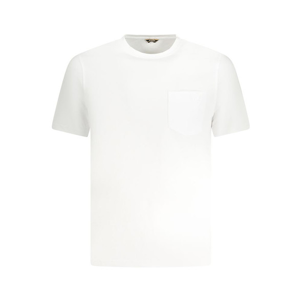 White Cotton T-Shirt KW-38375 White Cotton T-Shirt KW-38375