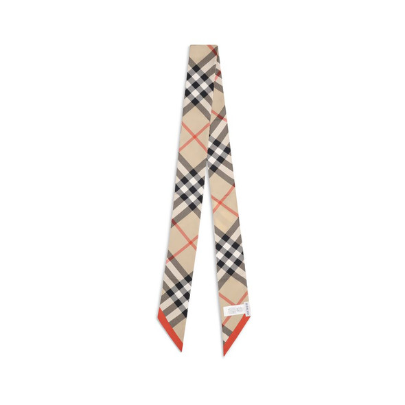 Burberry Silk Check Scarf BU8116997A2021BB Burberry Silk Check Scarf BU8116997A2021BB