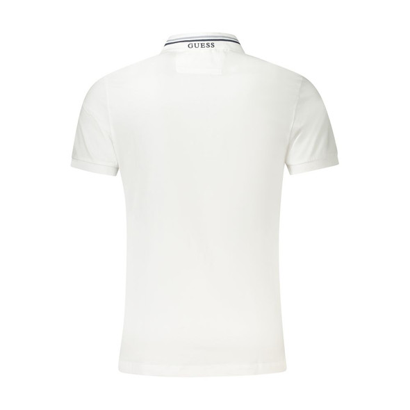 White Cotton Polo Shirt GU-39036 White Cotton Polo Shirt GU-39036
