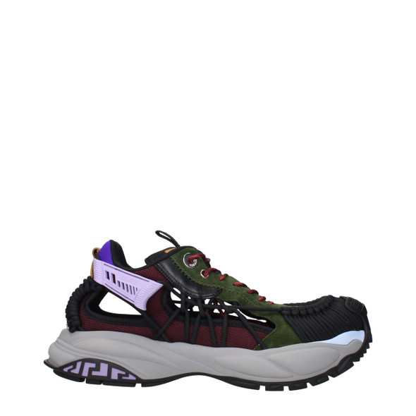 Versace Multicolor Leather Athletic Sneakers Versace Multicolor Leather Athletic Sneakers
