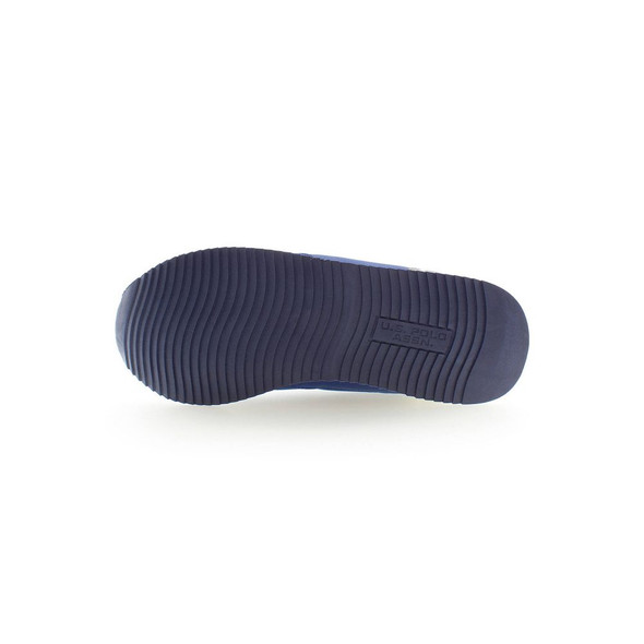 U.S. POLO ASSN. Blue Polyester Men Sneaker US-37078 U.S. POLO ASSN. Blue Polyester Men Sneaker US-37078