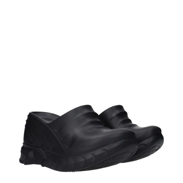 Givenchy Black Cotton Slippers Sandals GI9465011306761BT Givenchy Black Cotton Slippers Sandals GI9465011306761BT