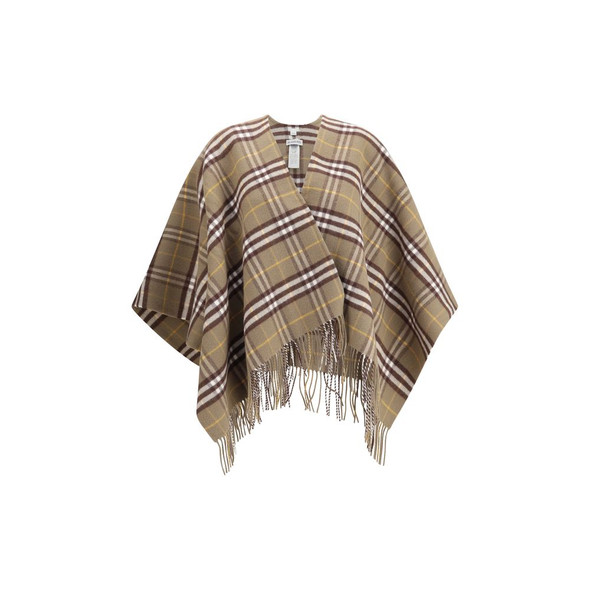 Burberry Wool and cashmere Check Cape Burberry Wool and cashmere Check Cape