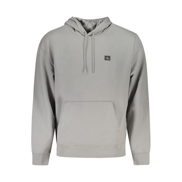 Calvin Klein Gray Cotton Sweater CA-39449 Calvin Klein Gray Cotton Sweater CA-39449