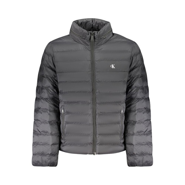 Calvin Klein Black Polyamide Jacket CA-39448 Calvin Klein Black Polyamide Jacket CA-39448