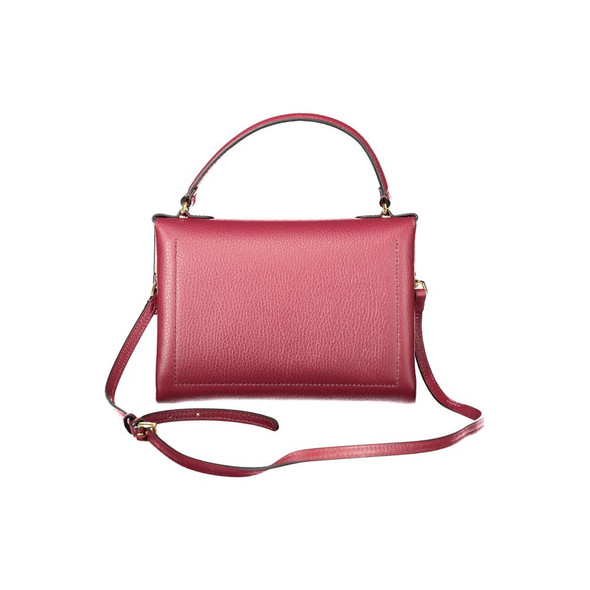 Coccinelle Purple Leather Women Handbag CO-39500 Coccinelle Purple Leather Women Handbag CO-39500
