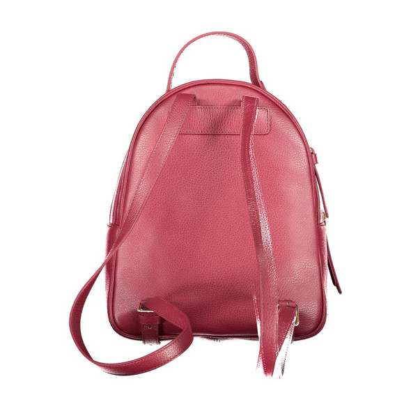 Purple Leather Women Backpack CO-39508 Purple Leather Women Backpack CO-39508