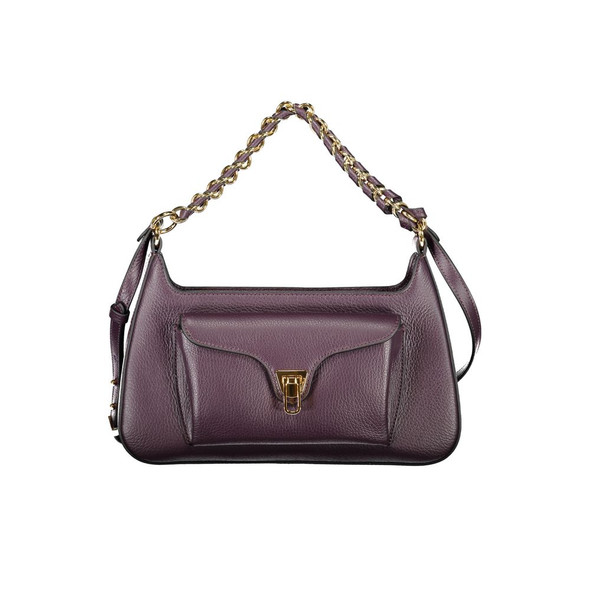 Purple Leather Women Handbag CO-39511 Purple Leather Women Handbag CO-39511