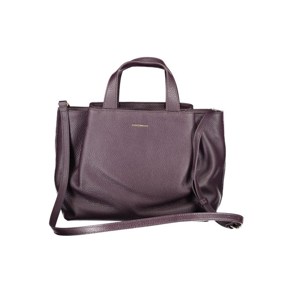 Purple Leather Women Handbag CO-39514 Purple Leather Women Handbag CO-39514