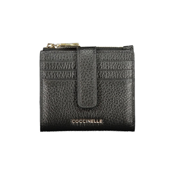 Black Leather Women Wallet CO-39523 Black Leather Women Wallet CO-39523