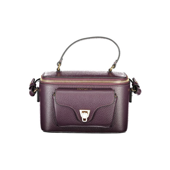 Purple Leather Women Handbag CO-39537 Purple Leather Women Handbag CO-39537