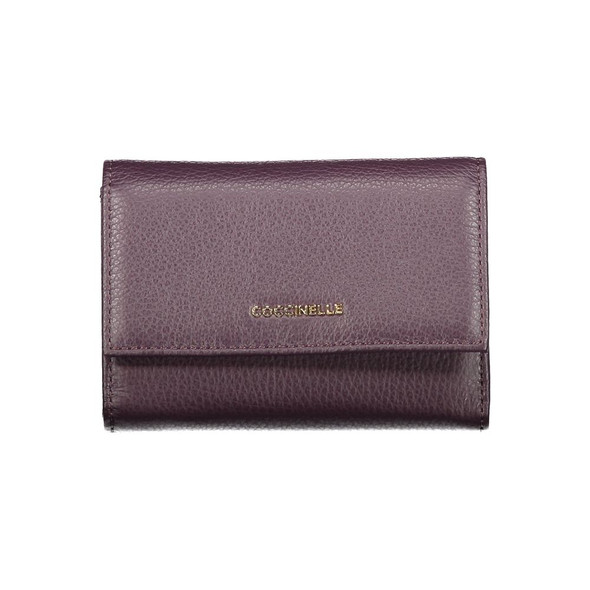 Purple Leather Women Wallet CO-39556 Purple Leather Women Wallet CO-39556