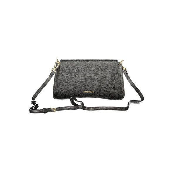 Coccinelle Black Leather Women Handbag CO-39555 Coccinelle Black Leather Women Handbag CO-39555