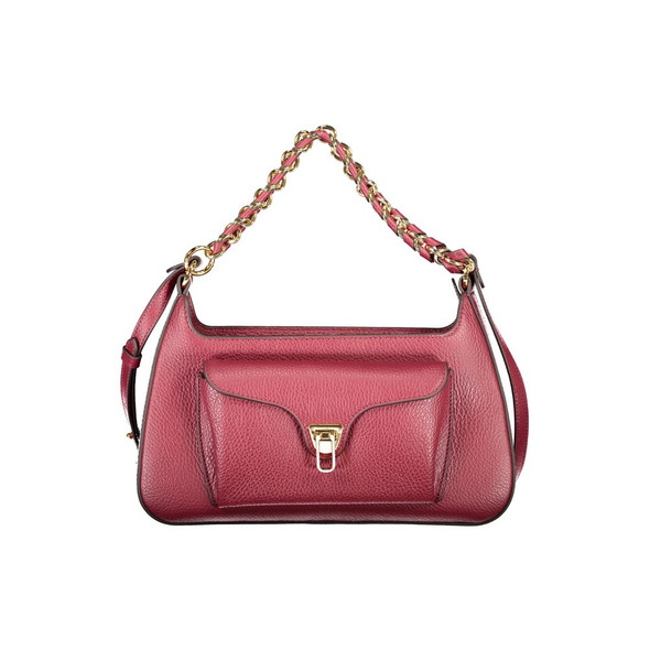Coccinelle Purple Leather Women Handbag CO-39558 Coccinelle Purple Leather Women Handbag CO-39558