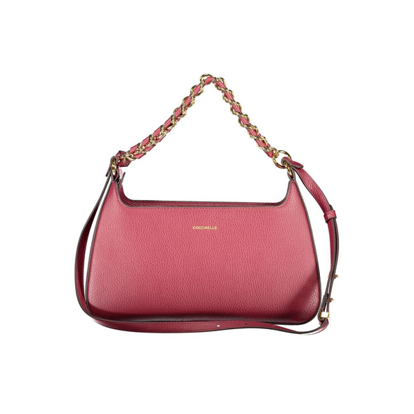 Coccinelle Purple Leather Women Handbag CO-39558 Coccinelle Purple Leather Women Handbag CO-39558